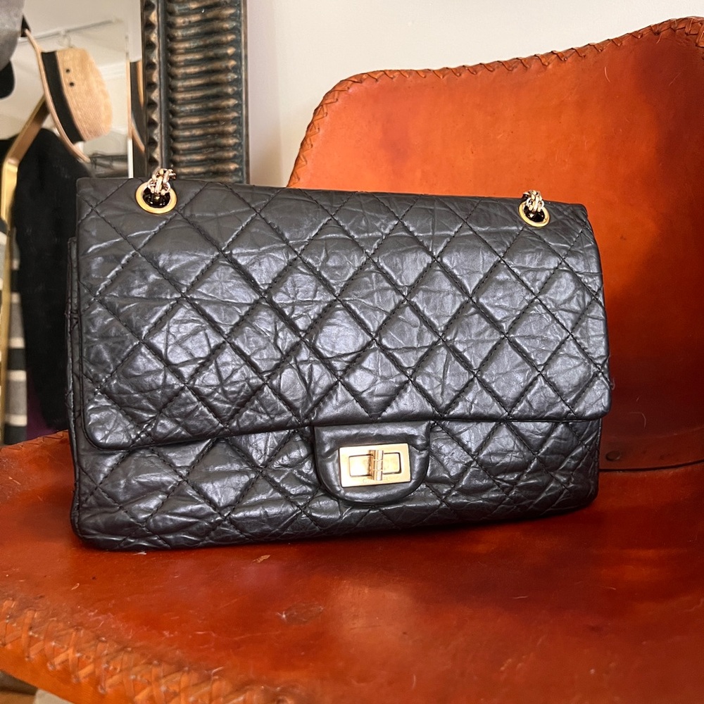 Chanel Black Quilted 227 Reissue Bag